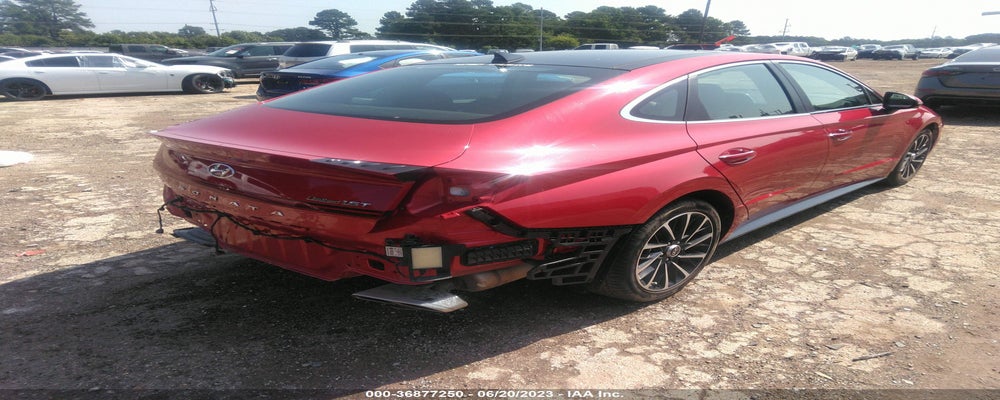 5NPEH4J26MH070147 2021 HYUNDAI SONATA photo no. 4