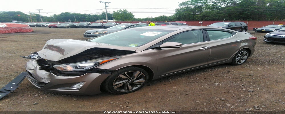 5NPDH4AE0EH481289 2014 HYUNDAI ELANTRA photo no. 2