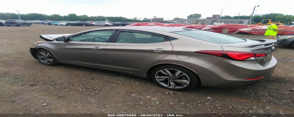 5NPDH4AE0EH481289 2014 HYUNDAI ELANTRA photo no. 3