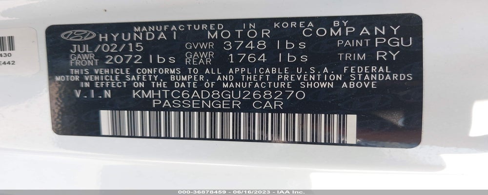 KMHTC6AD8GU268270 2016 HYUNDAI VELOSTER photo no. 9