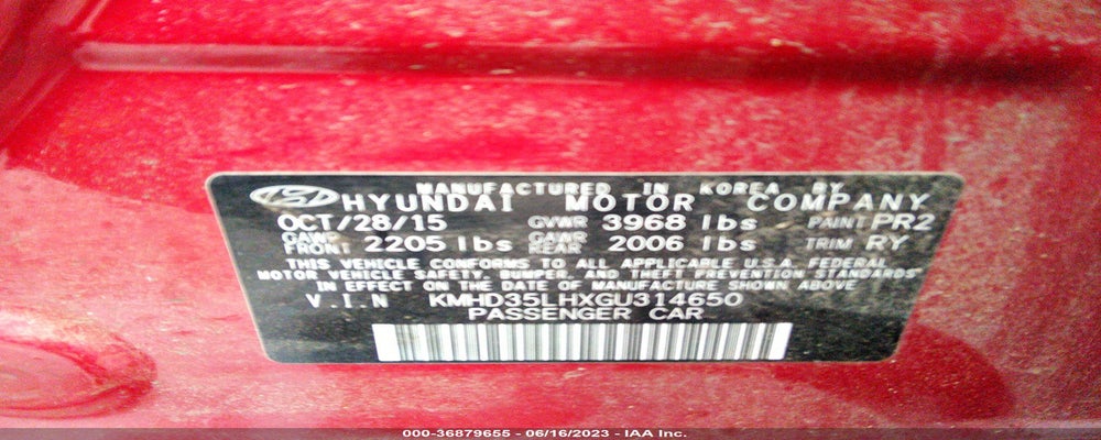 KMHD35LHXGU314650 2016 HYUNDAI ELANTRA GT photo no. 9
