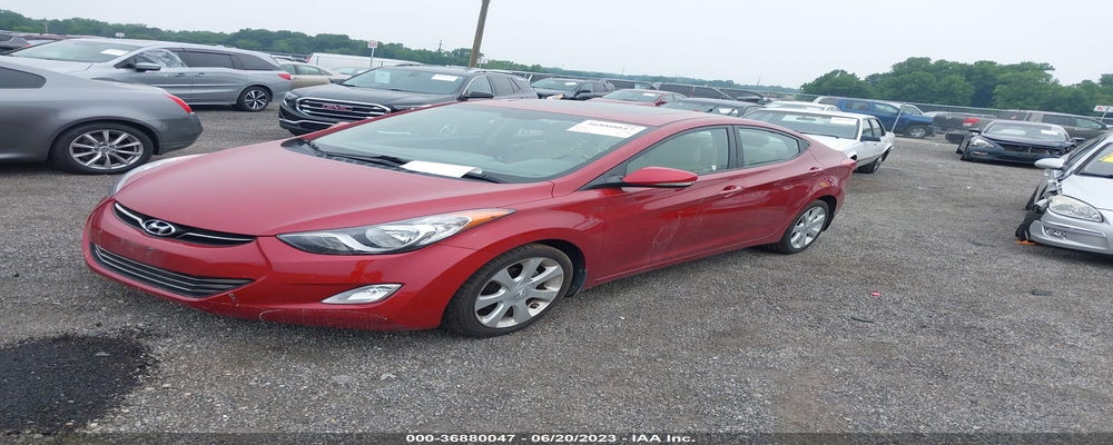 KMHDH4AE9CU329767 2012 HYUNDAI ELANTRA photo no. 2