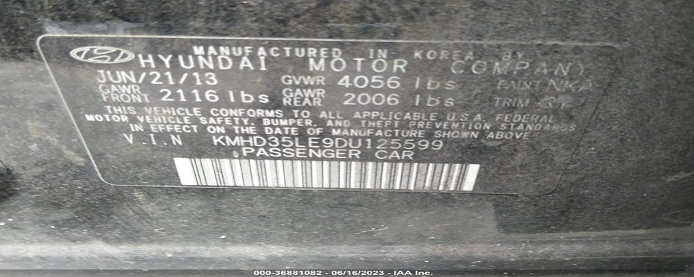 KMHD35LE9DU125599 2013 HYUNDAI ELANTRA GT photo no. 9