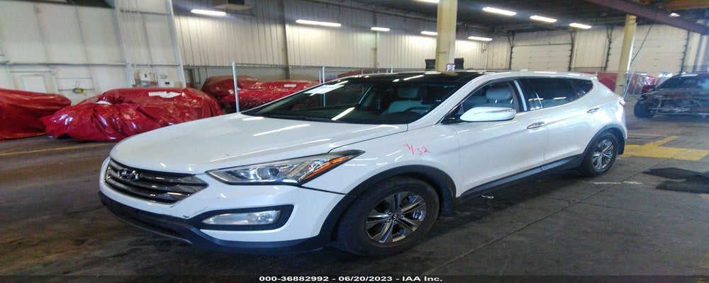 5XYZUDLB6DG035898 2013 HYUNDAI SANTA FE photo no. 2