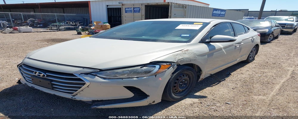 KMHD74LF3HU165707 2017 HYUNDAI ELANTRA photo no. 2
