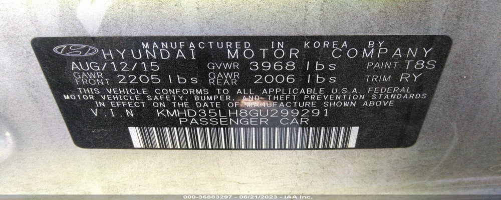 KMHD35LH8GU299291 2016 HYUNDAI ELANTRA GT photo no. 9