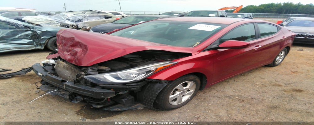 5NPDH4AE5EH535329 2014 HYUNDAI ELANTRA photo no. 2
