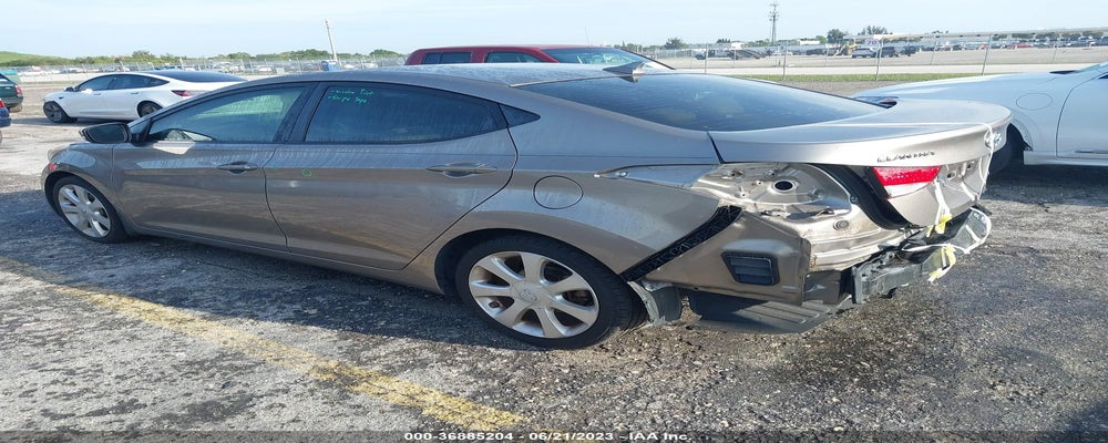 5NPDH4AEXDH186411 2013 HYUNDAI ELANTRA photo no. 3