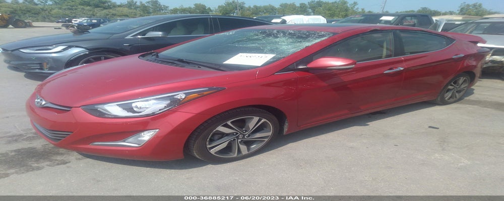 KMHDH4AE5EU094318 2014 HYUNDAI ELANTRA photo no. 2
