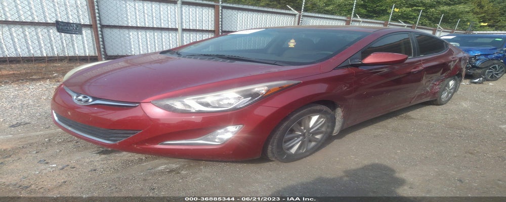 5NPDH4AE1GH712249 2016 HYUNDAI ELANTRA photo no. 2