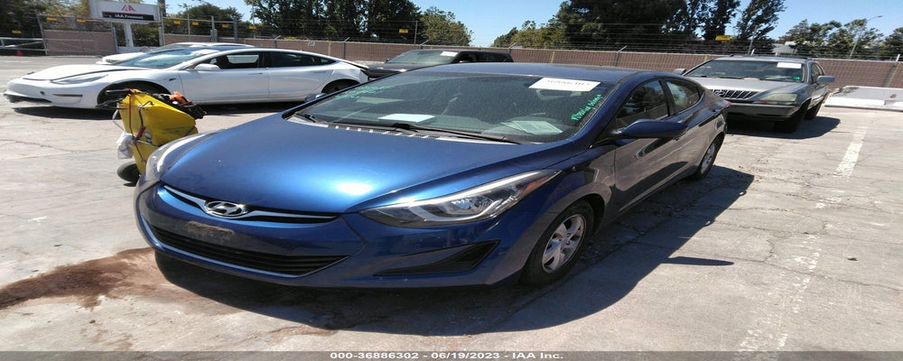 5NPDH4AE1FH645148 2015 HYUNDAI ELANTRA photo no. 2