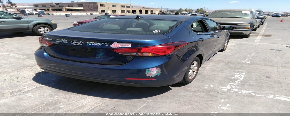 5NPDH4AE1FH645148 2015 HYUNDAI ELANTRA photo no. 4