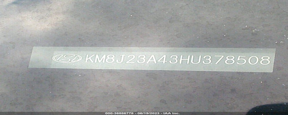KM8J23A43HU378508 2017 HYUNDAI TUCSON photo no. 9
