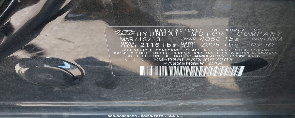 KMHD35LE3DU097203 2013 HYUNDAI ELANTRA GT photo no. 9