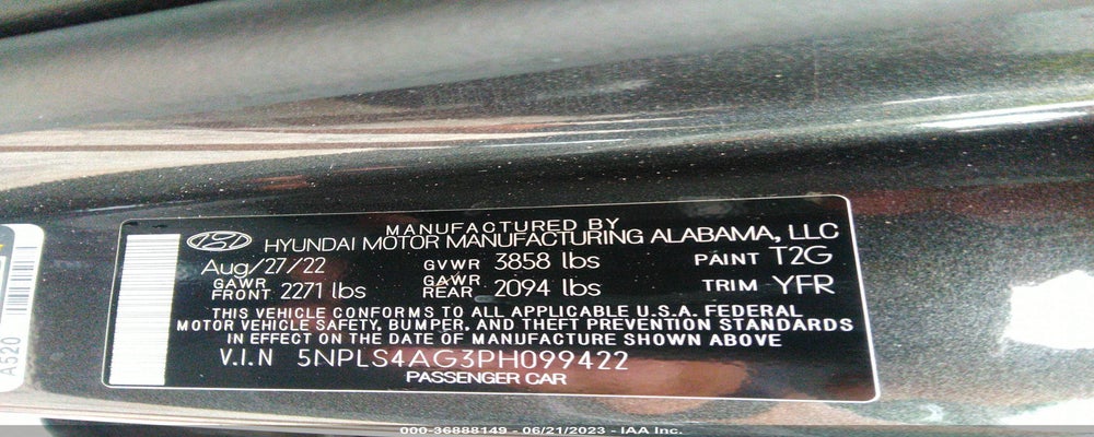 5NPLS4AG3PH099422 2023 HYUNDAI ELANTRA photo no. 9