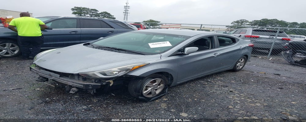 5NPDH4AE5FH634007 2015 HYUNDAI ELANTRA photo no. 2