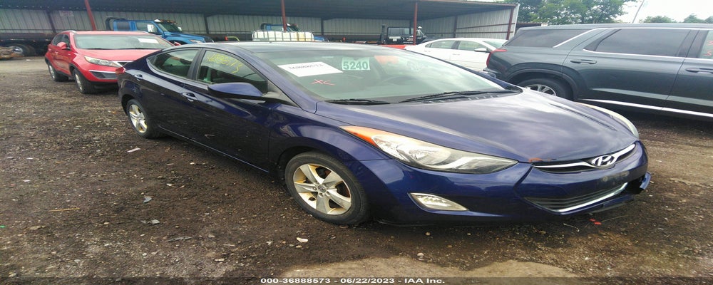 5NPDH4AE6CH082724 2012 HYUNDAI ELANTRA photo no. 7