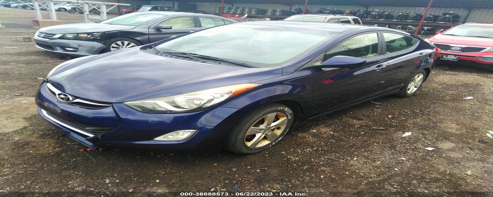 5NPDH4AE6CH082724 2012 HYUNDAI ELANTRA photo no. 2