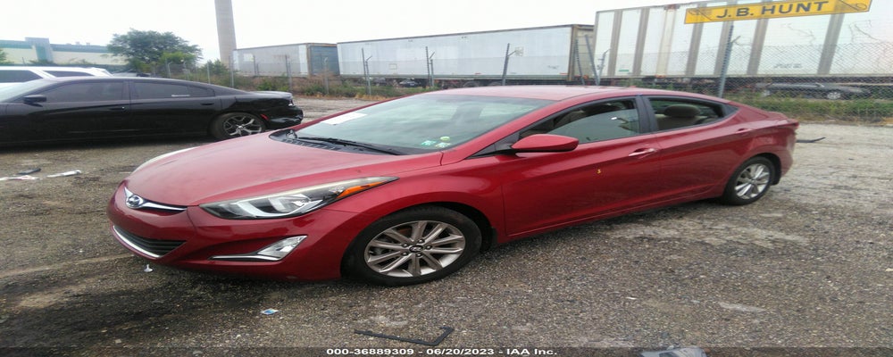 5NPDH4AE9EH482523 2014 HYUNDAI ELANTRA photo no. 2