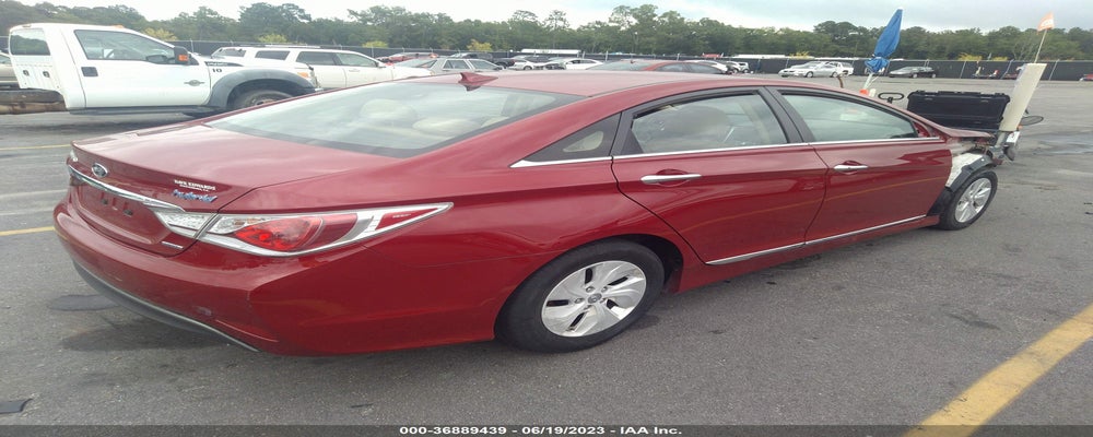 KMHEC4A4XEA111187 2014 HYUNDAI SONATA HYBRID photo no. 4