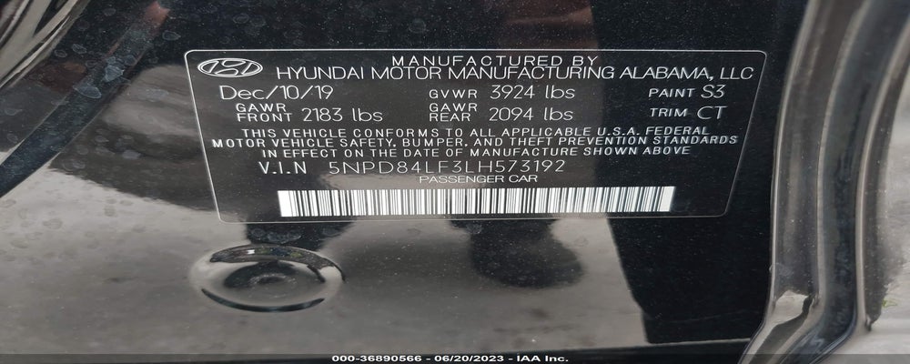 5NPD84LF3LH573192 2020 HYUNDAI ELANTRA photo no. 9