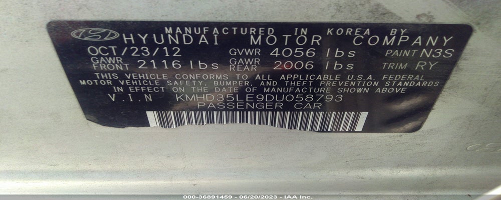 KMHD35LE9DU058793 2013 HYUNDAI ELANTRA GT photo no. 9
