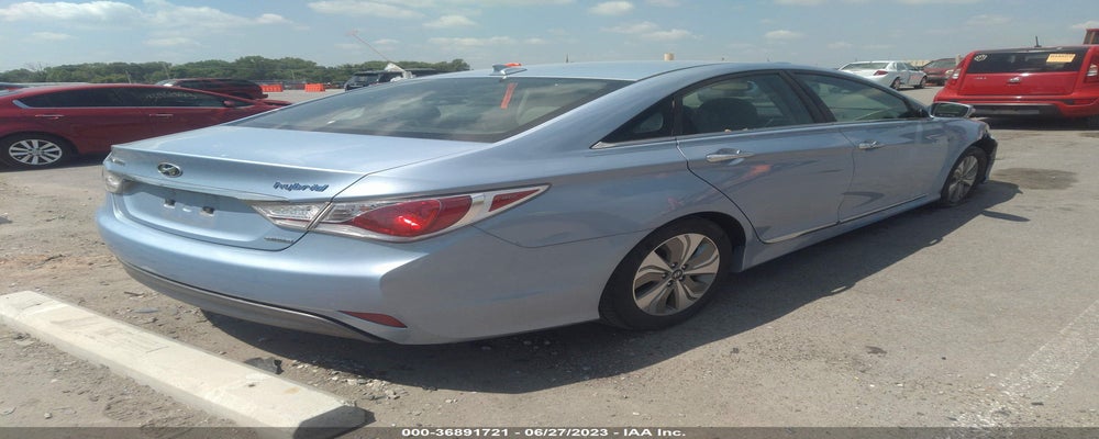 KMHEC4A40DA097105 2013 HYUNDAI SONATA HYBRID photo no. 4