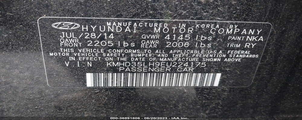KMHD35LH9EU224175 2014 HYUNDAI ELANTRA GT photo no. 9