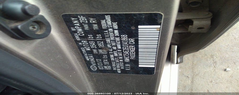 KMHCT5AE2EU141868 2014 HYUNDAI ACCENT photo no. 9