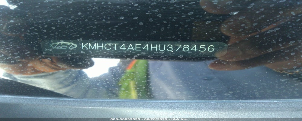 KMHCT4AE4HU378456 2017 HYUNDAI ACCENT photo no. 9