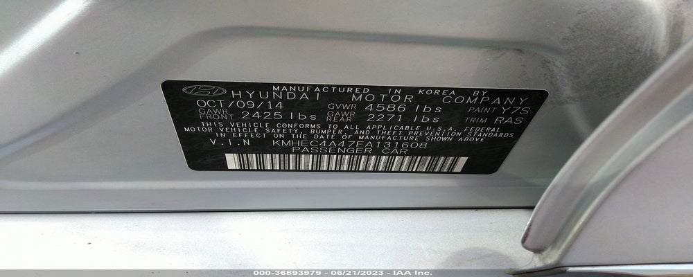 KMHEC4A47FA131608 2015 HYUNDAI SONATA HYBRID photo no. 9