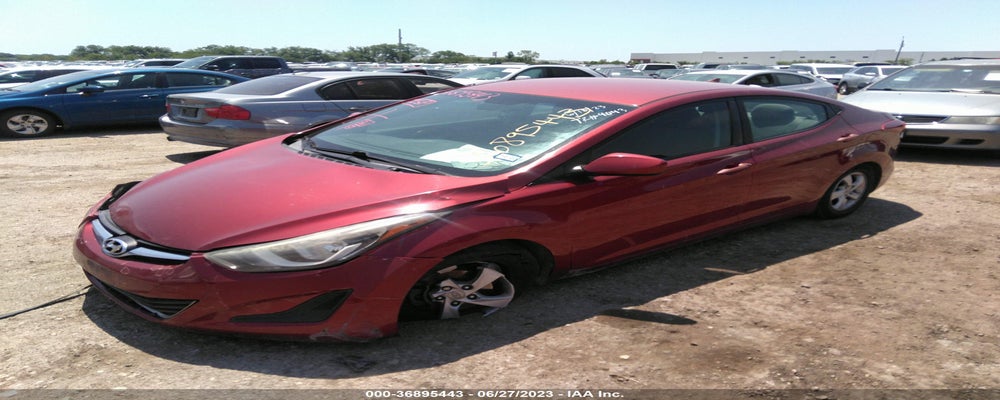 5NPDH4AE4EH535483 2014 HYUNDAI ELANTRA photo no. 2