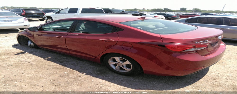 5NPDH4AE4EH535483 2014 HYUNDAI ELANTRA photo no. 3