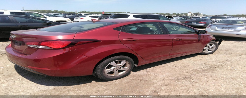 5NPDH4AE4EH535483 2014 HYUNDAI ELANTRA photo no. 4