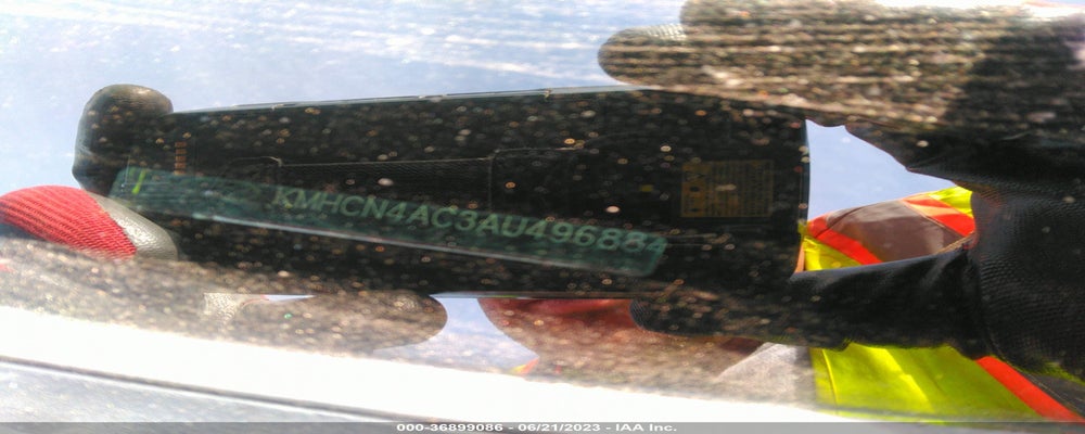 KMHCN4AC3AU496884 2010 HYUNDAI ACCENT photo no. 9
