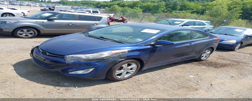 KMHDH6AE3DU006974 2013 HYUNDAI ELANTRA COUPE photo no. 2