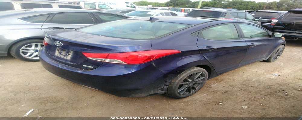 5NPDH4AE3CH142331 2012 HYUNDAI ELANTRA photo no. 4