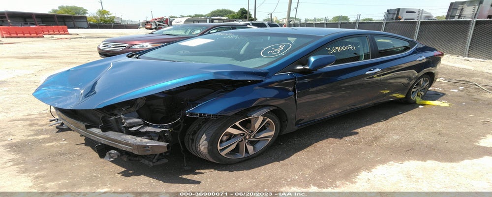 KMHDH4AE1FU456839 2015 HYUNDAI ELANTRA photo no. 2
