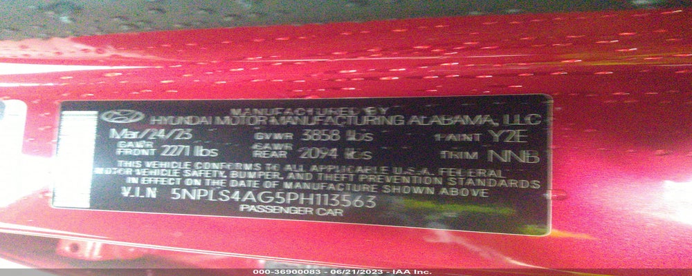 5NPLS4AG5PH113563 2023 HYUNDAI ELANTRA photo no. 9
