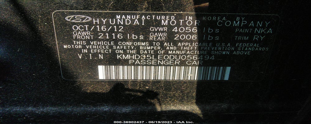 KMHD35LE0DU056494 2013 HYUNDAI ELANTRA GT photo no. 9