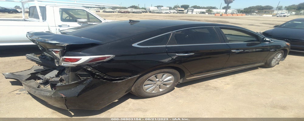 KMHE24L17HA044459 2017 HYUNDAI SONATA HYBRID photo no. 4