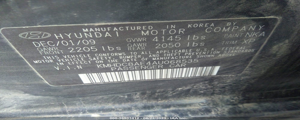 KMHDC8AE4AU068535 2010 HYUNDAI ELANTRA TOURING photo no. 9