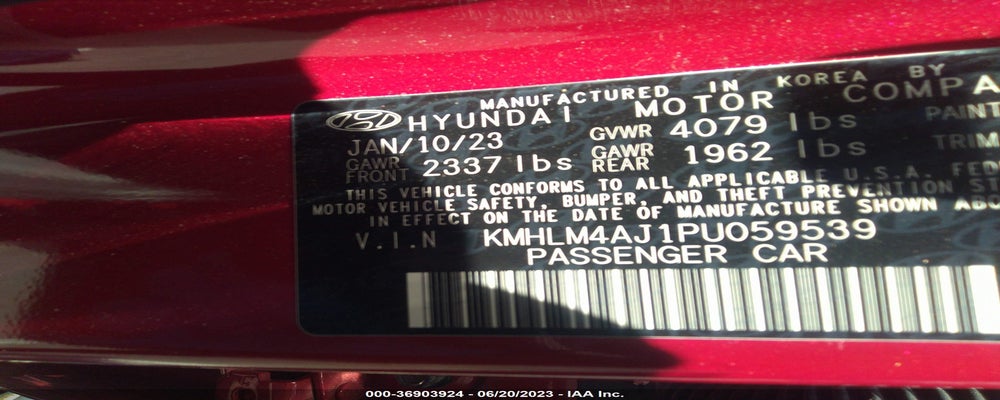 KMHLM4AJ1PU059539 2023 HYUNDAI ELANTRA HYBRID photo no. 9