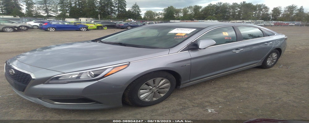 KMHE24L13GA012218 2016 HYUNDAI SONATA HYBRID photo no. 2