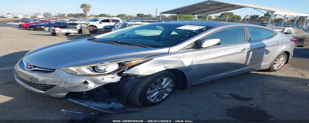 5NPDH4AE7FH549718 2015 HYUNDAI ELANTRA photo no. 2