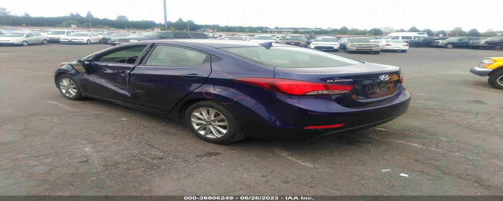 5NPDH4AE0EH475525 2014 HYUNDAI ELANTRA photo no. 3