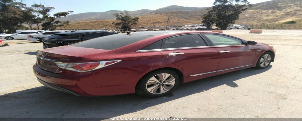 KMHEC4A41EA111806 2014 HYUNDAI SONATA HYBRID photo no. 4
