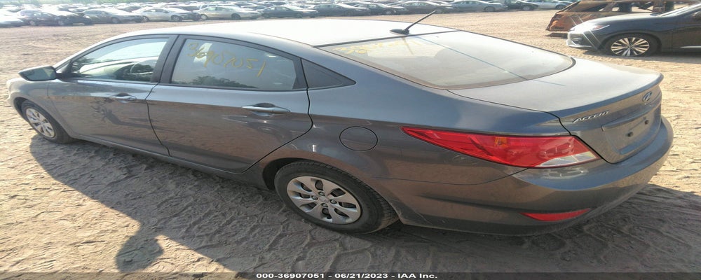 KMHCT4AEXFU820377 2015 HYUNDAI ACCENT photo no. 3