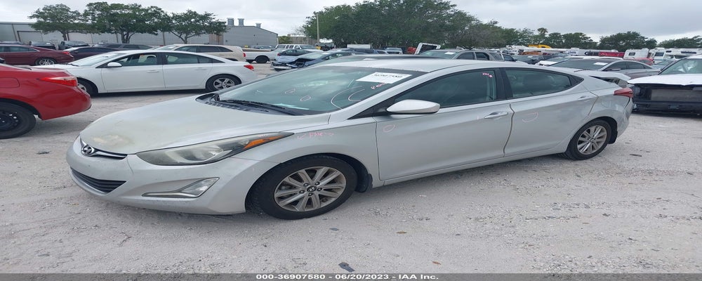 5NPDH4AE4GH654508 2016 HYUNDAI ELANTRA photo no. 2