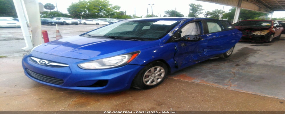 KMHCT5AE9EU152964 2014 HYUNDAI ACCENT photo no. 2
